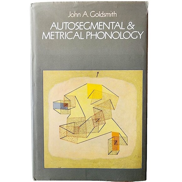 1990 Autosegmental & Metrical Phonology Goldsmith HC 1st Edition Linguistics E41 - Picture 2 of 6